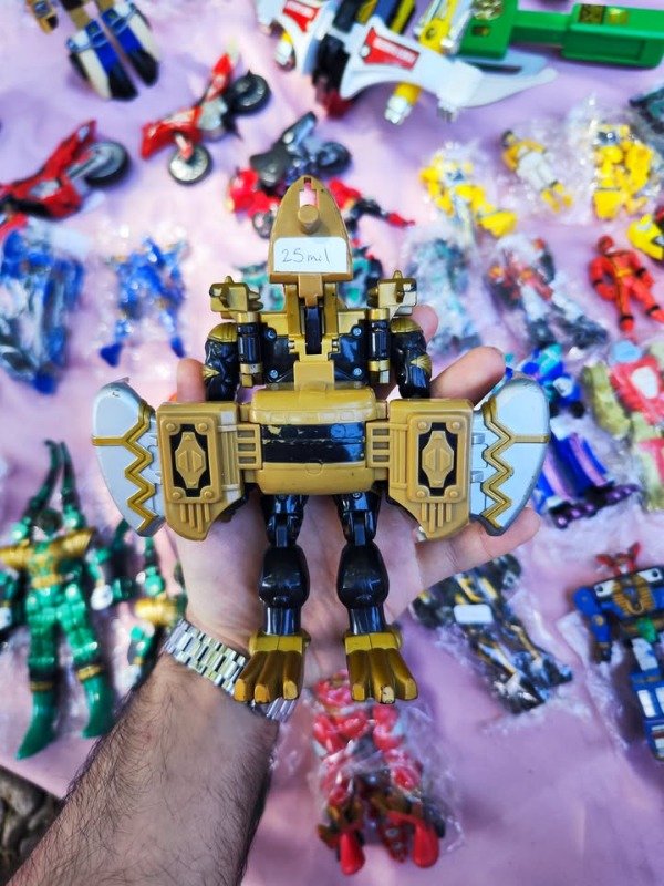 Producto - Dino Trueno Black Dino Zord Morphin Ranger Brachio Power Ranger - 1