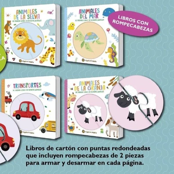 Producto - Libros con rompecabeza