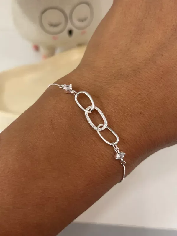 Producto - PULSERA ESLABONES Y CUBIC