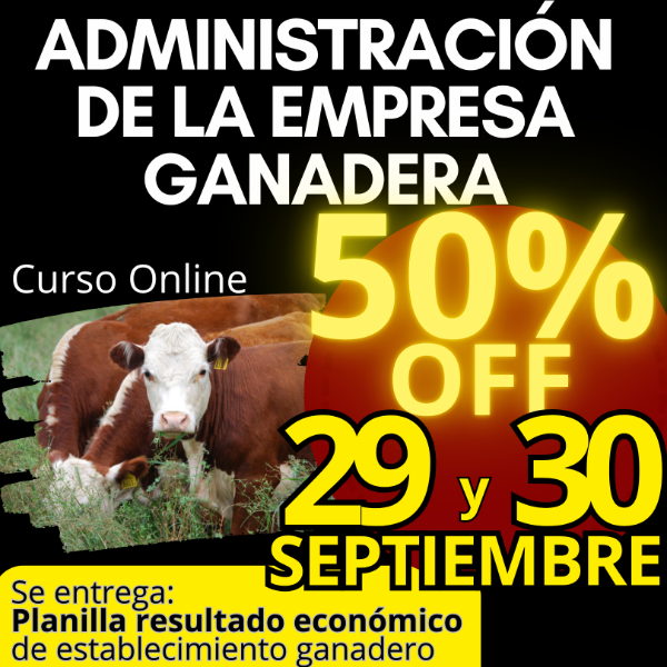 Producto - Curso online Administración de la Empresa Ganadera - 0