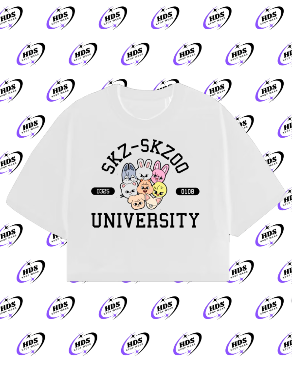 Producto - Crop top SKZOO University