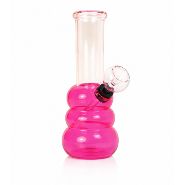 Producto - BONG BLUNT REY PYREX MINI TRIPLE BURBUJA 15CM