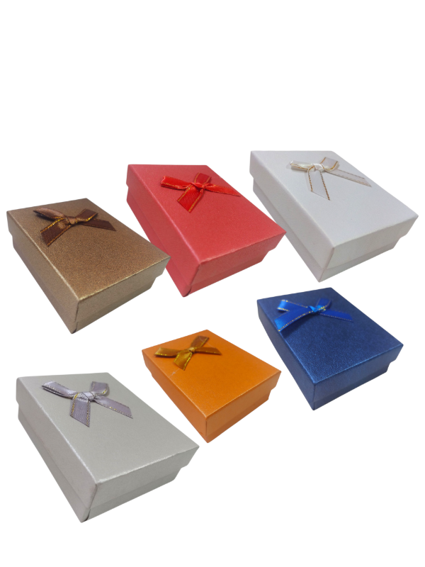 Producto - Caja Bijouterie 9x7x3 cm x unidad (consultar colores disponibles)