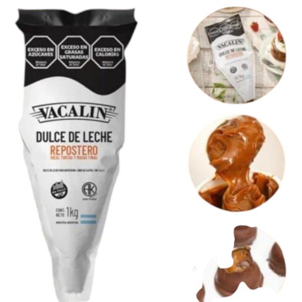 Producto - Dulce de leche repostero Vacalin manga x 1 kg.