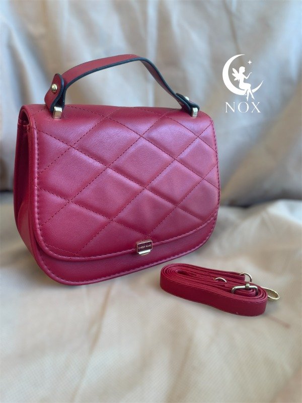 Producto - Mini Bag NOX Rosso Quilted