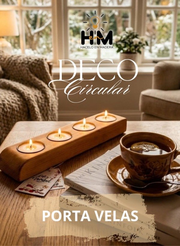 Producto - PORTA VELAS POR 4