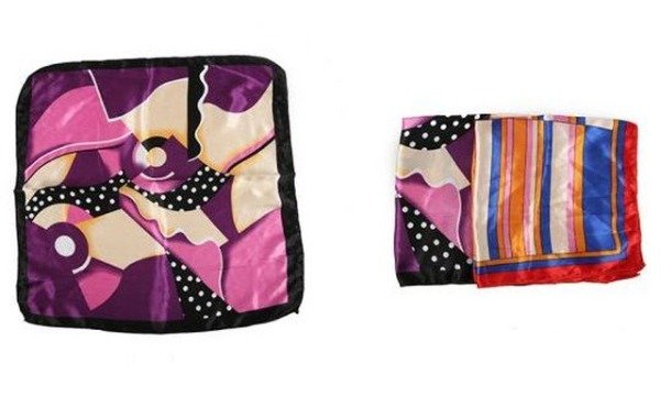 Producto - PAÑUELO DAMA ESTAMPADO 50X50CM MODELO SURTIDO