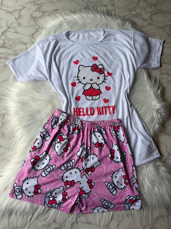 Producto - Pijama animado corto de modal soft c/ modal y lycra - Kitty