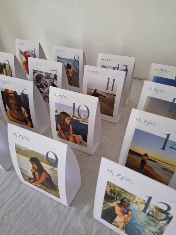 Producto - Numero de Mesa - Carpa