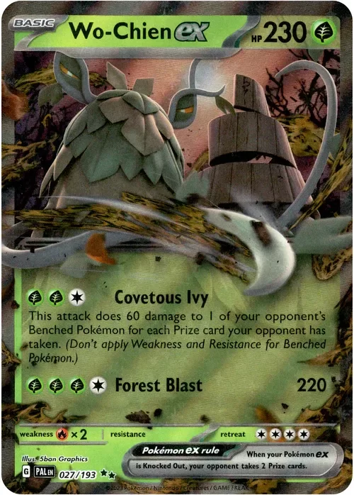 Producto - Wo-Chien ex - 027/193 - Paldea Evolved - Holo