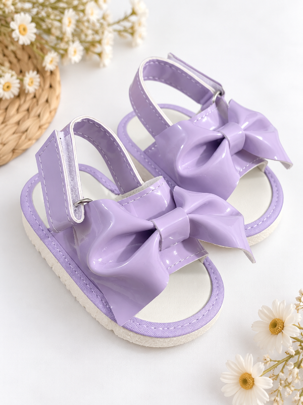 Producto - SANDALIAS MOÑO LILA
