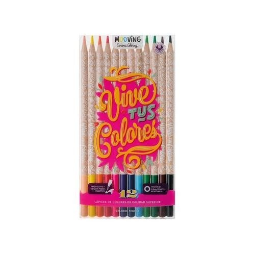 Producto - LÁPICES MOOVING X12