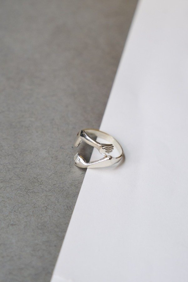 Producto - Anillo abrazo plata 925