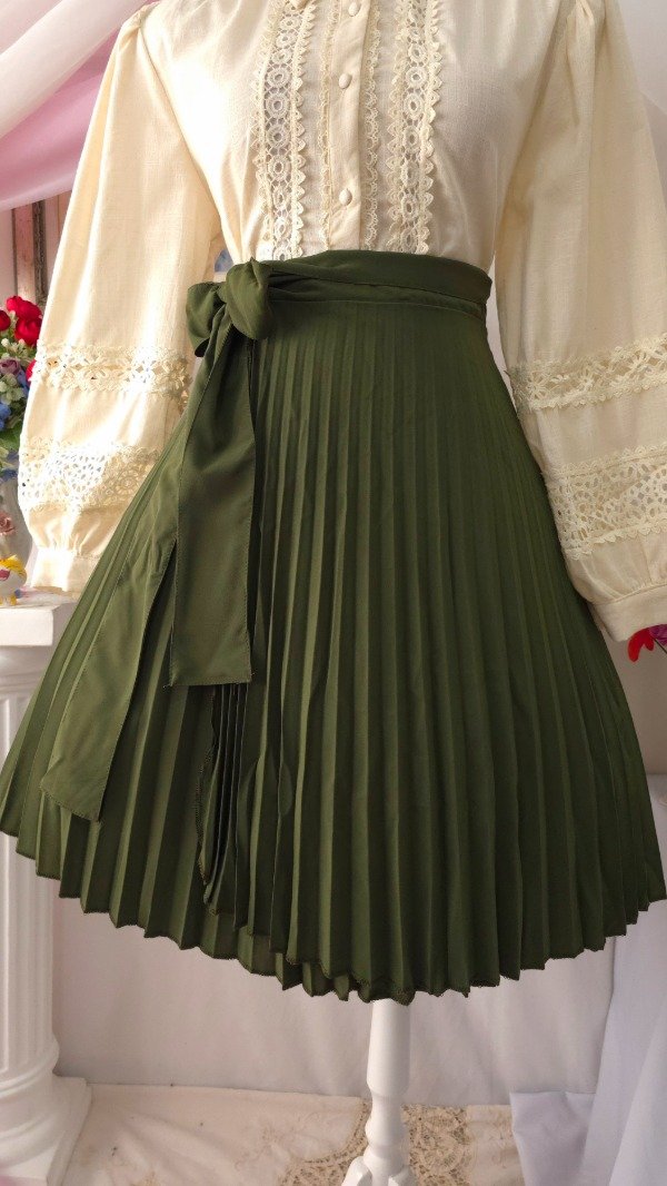 Producto - Falda Raffaela Verde! IMPORTADA NUEVA - 2