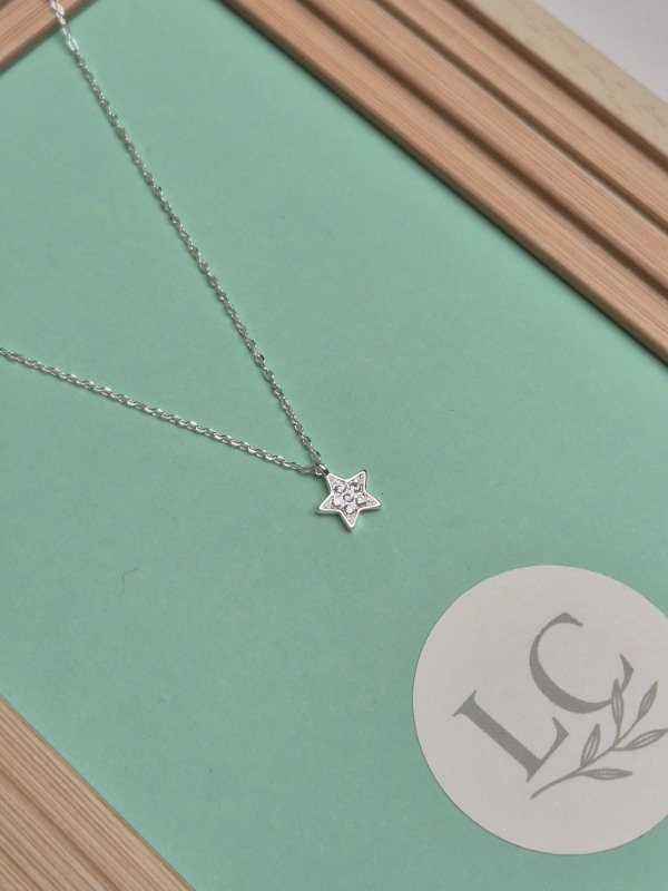 Producto - Cadena c/ Dije Estrella Plata