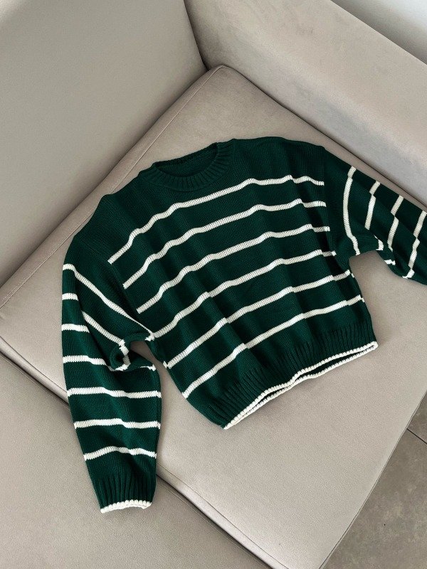 Producto - SWEATER LINES VERDE