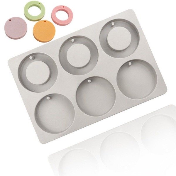 Producto - MOLDE SILICONA PERFUMERO CIRCULAR