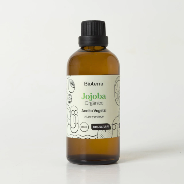 Producto - Aceite Vegetal De Jojoba Virgen Vegano Orgánico Bioterra 100ml