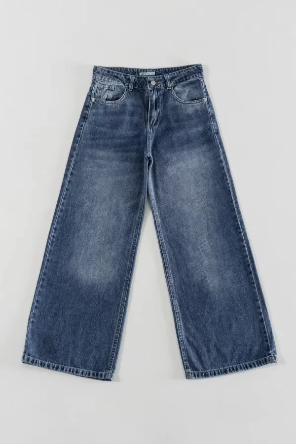 Producto - Jeans wide leg azul