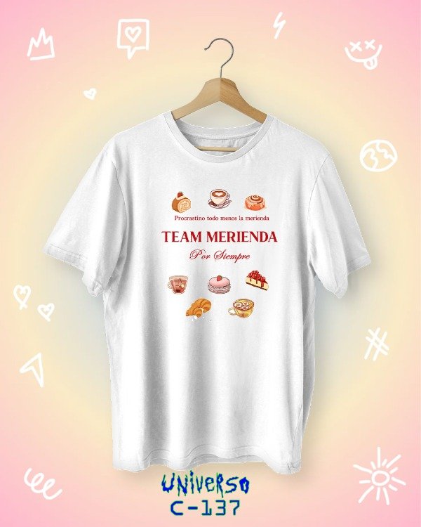 Producto - Remera "Team merienda"
