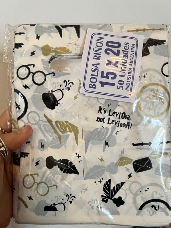 Producto - 50 Bolsas 15x20 harry poter