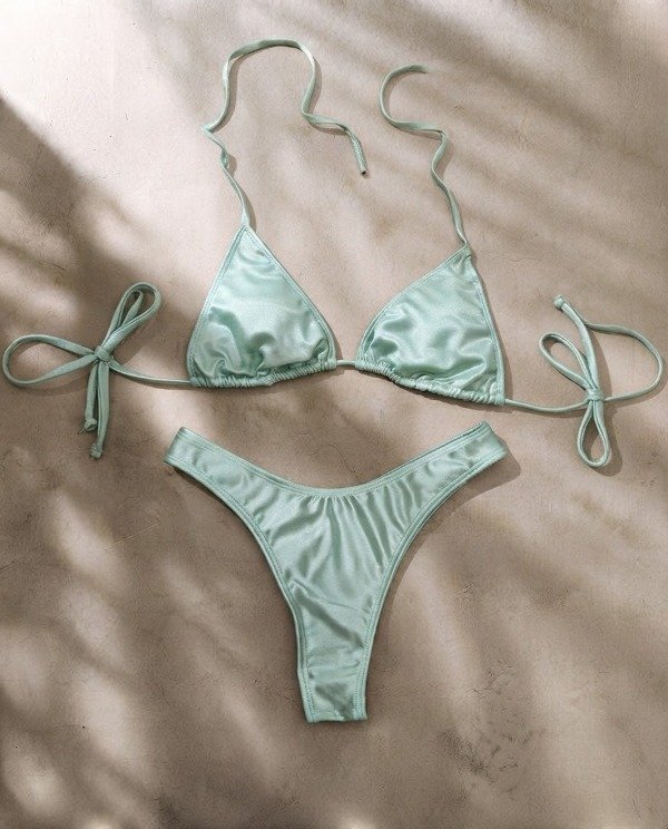 Producto - Bikini básica simil raso AL COSTO - 0