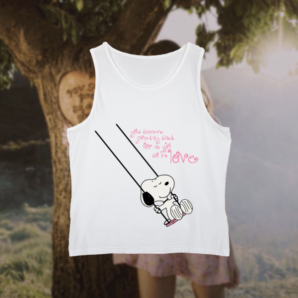 Producto - TANK TOP- Olivia Rodrigo x Snoopy