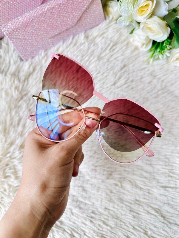 Producto - Lifted Eyes rosa + blue cut AR stock