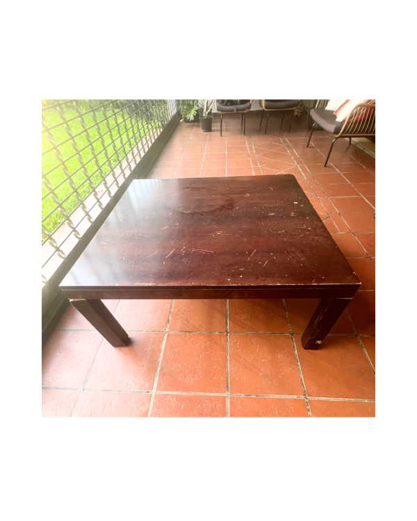 Producto - Mesa ratona de madera maciza /