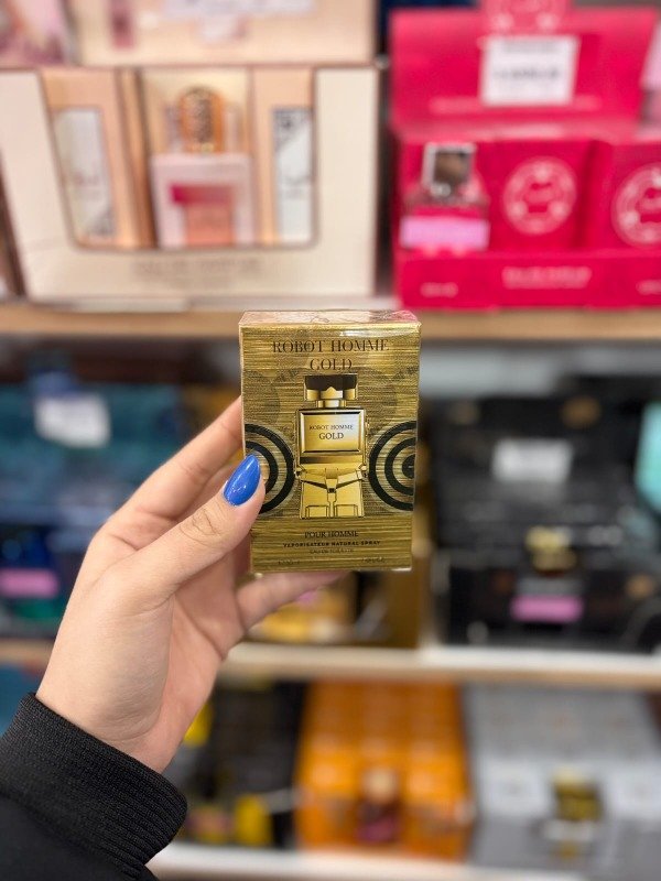 Producto - Perfume robot homme gold 30ml