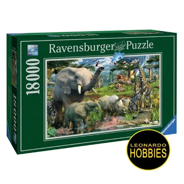 Producto - Animales en la Selva 18000 Piezas Ravensburger 17823