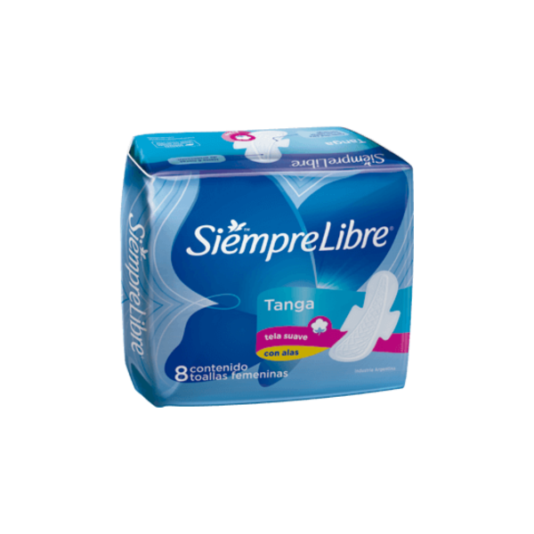 Producto - Toallas Femeninas Siempre Libre Tanga x 8 uni