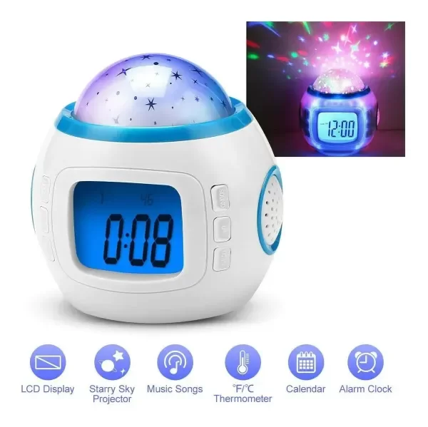 Producto - Reloj Proyector infantil