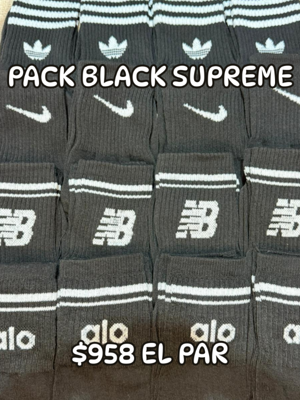 Producto - Pack Black Supreme
