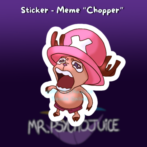 Producto - Sticker Meme - Chopper Llorando