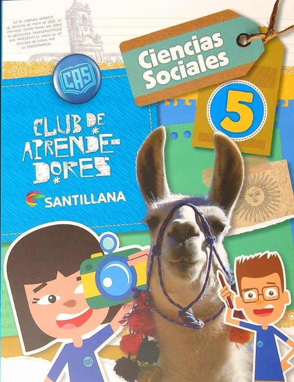 Producto - CIENCIAS SOCIALES 5  NACION - CLUB DE APRENDEDORES  9789504676171