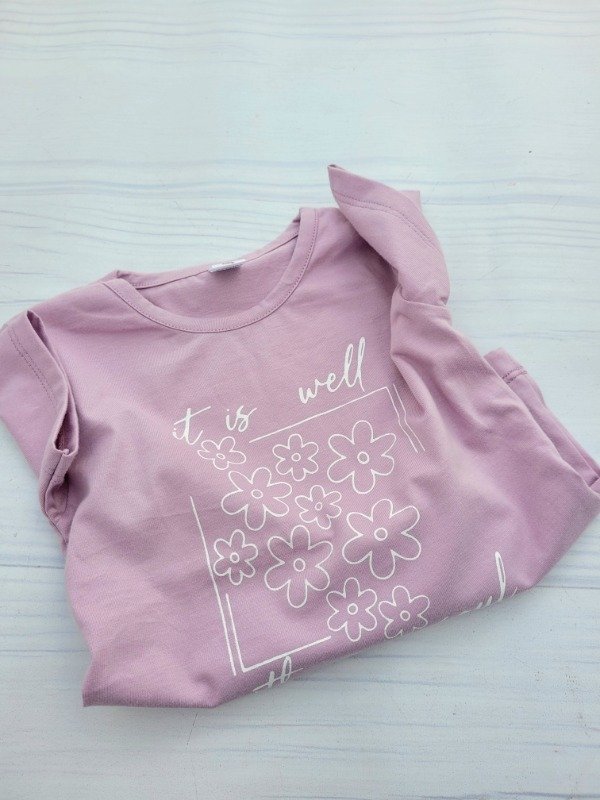 Producto - REMERA FLORCITAS LILA - TRANSFERENCIA 8.925 - 0