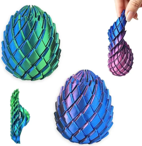 Producto - Huevo de dragón (impresión 3D) alto: 5,6cm - 1