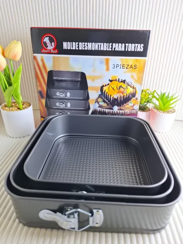 Producto - Moldes de torta x 3 desmontable