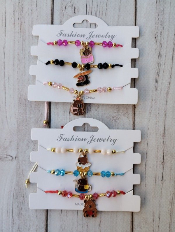 Producto - Pulseras Capibara x3