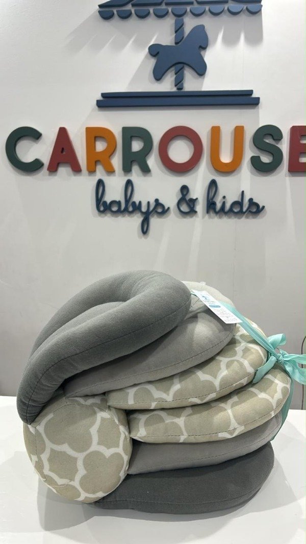 Producto - Almohadón para amamantar gris y beige - 3