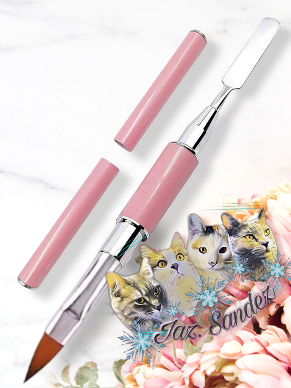 Producto - PINCEL ACRILICO SINTETICO CON ESPATULA