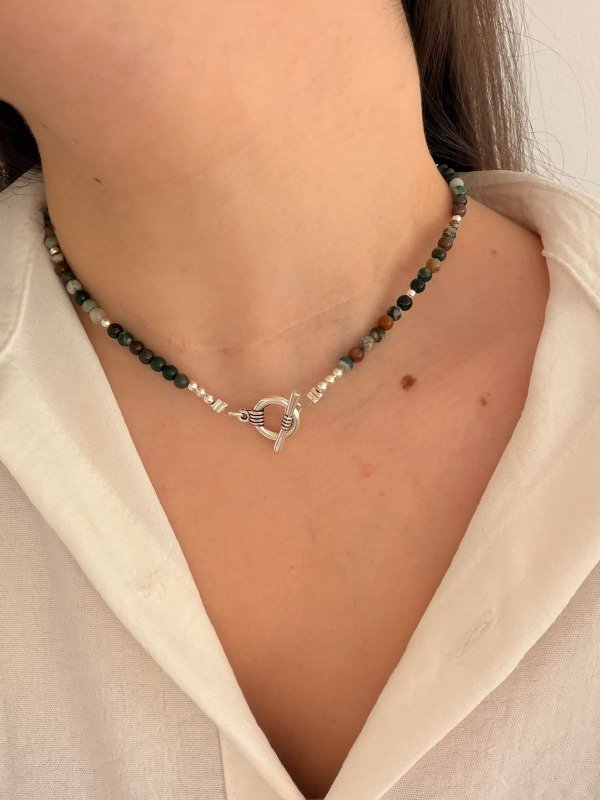 Producto - Collar Frida - Ágata de la india - 1