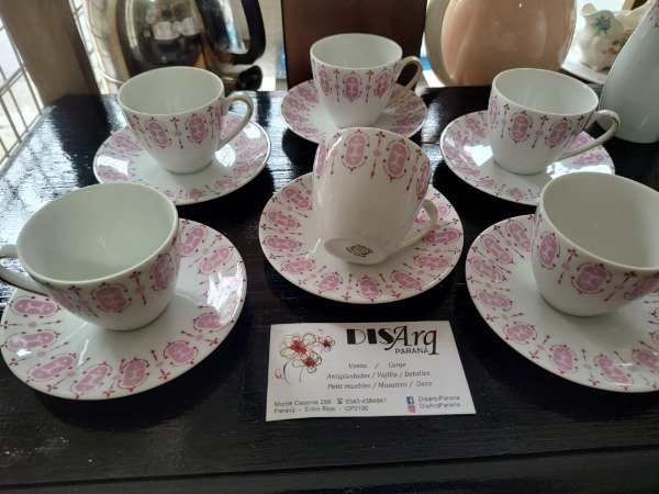 Producto - Juego café x 6 Verbano