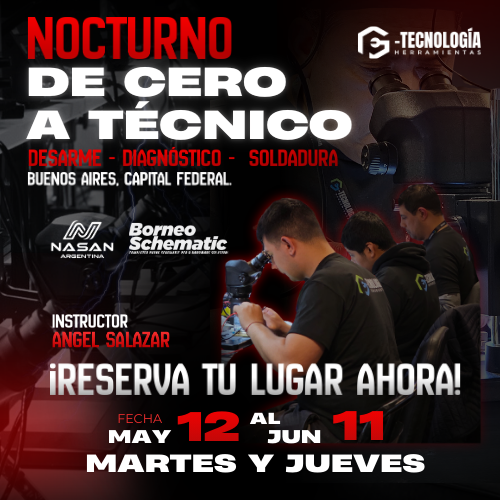 Producto - Curso NOCTURNO De Cero a Técnico mayo junio 2026