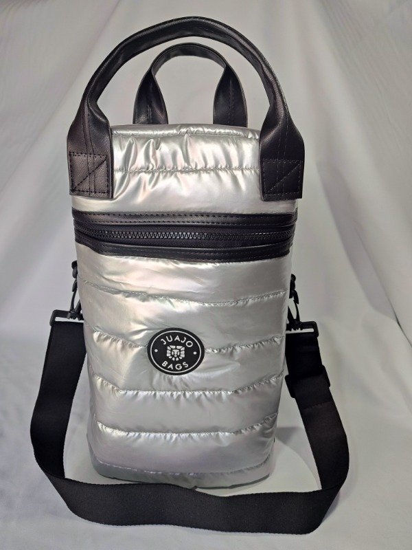 Producto - Matero Puffer Plateado