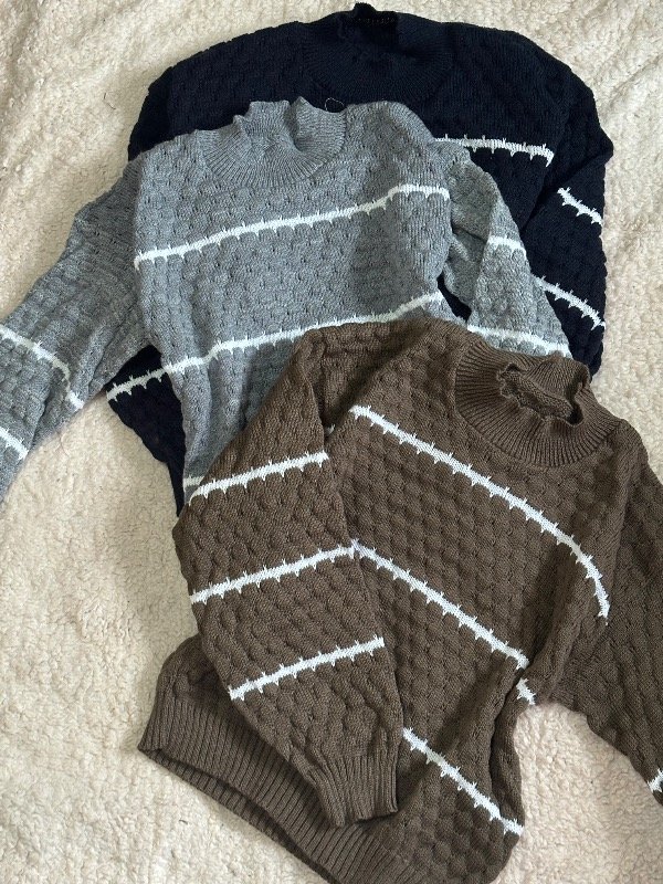 Producto - Sweater tejido con textura