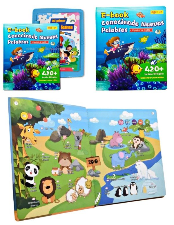 Producto - Libro interactivo Conociendo nuevas palabras