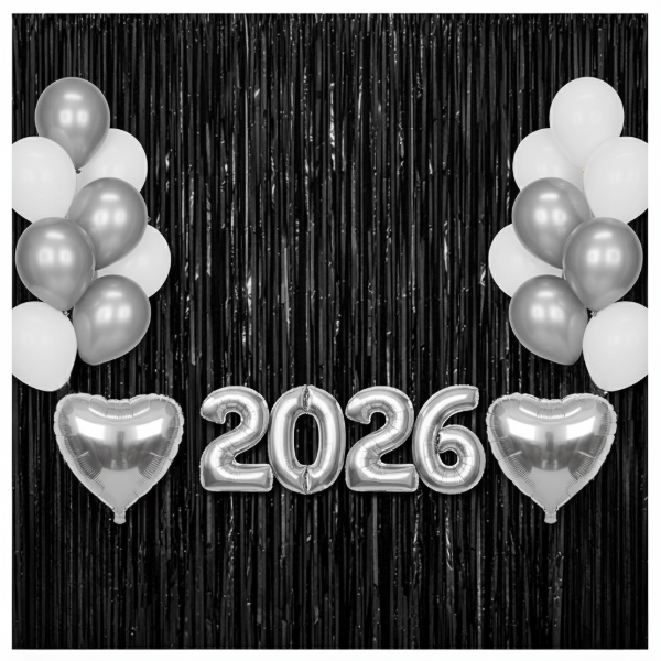 Producto - Año nuevo set plateado