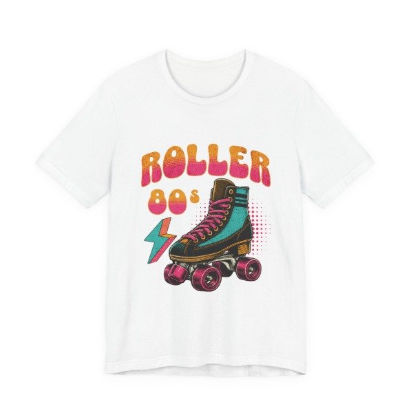 Producto - Remera Unisex Retro "Roller 80s"
